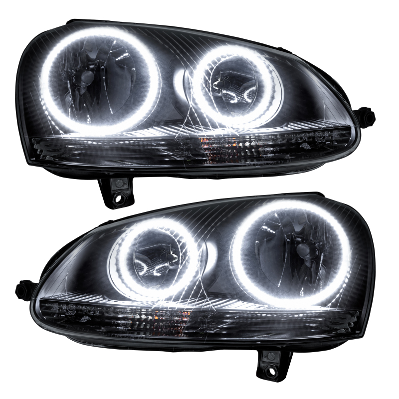 Volkswagen Jetta Headlight Assemblies - ORACLE Lighting - SMD - Chrome - `06-`10 Volkswagen Jetta Headlight Assemblies - ORACLE Lighting - SMD - Chrome - `06-`10